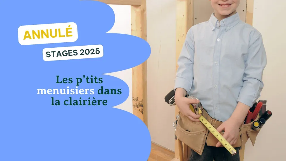 Les p’tits menuisiers dans la clairière