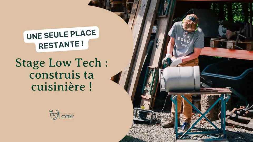 🔥Stage low-tech : construis ta cuisinière !