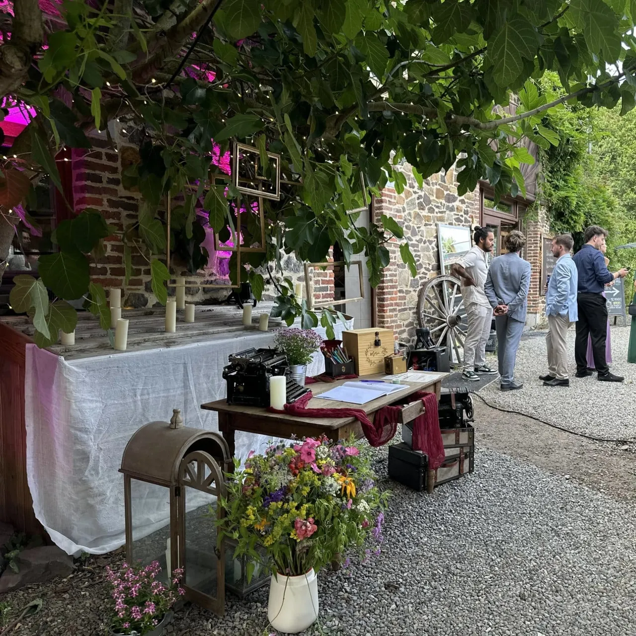 Cérémonie en plein air aux 4 Sources