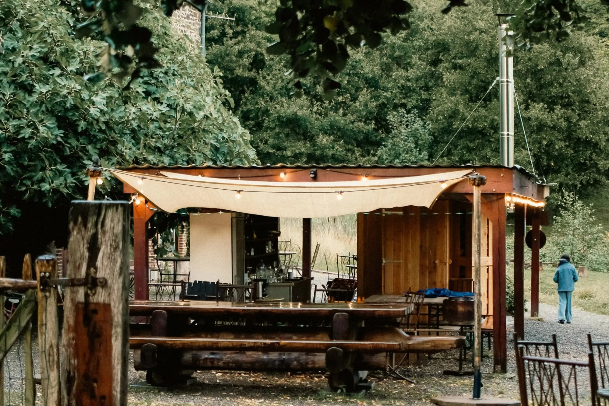 Le bar en automne…