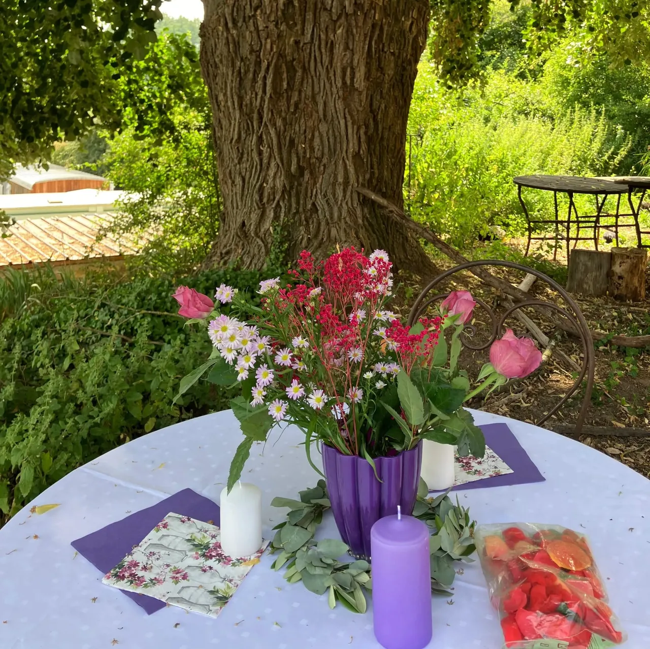 Les tables dressées