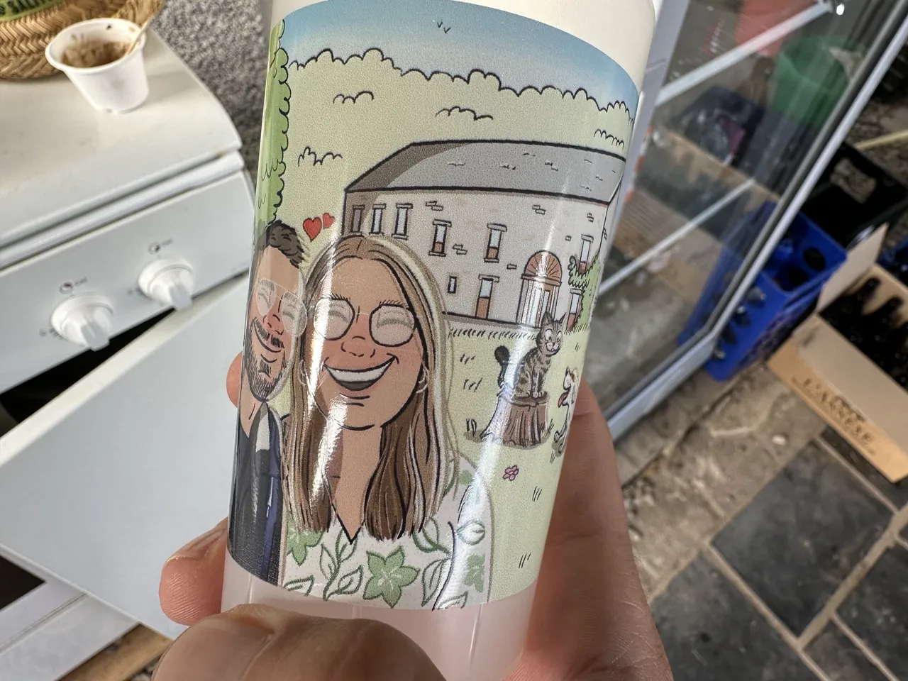 Les invités dans la clairière